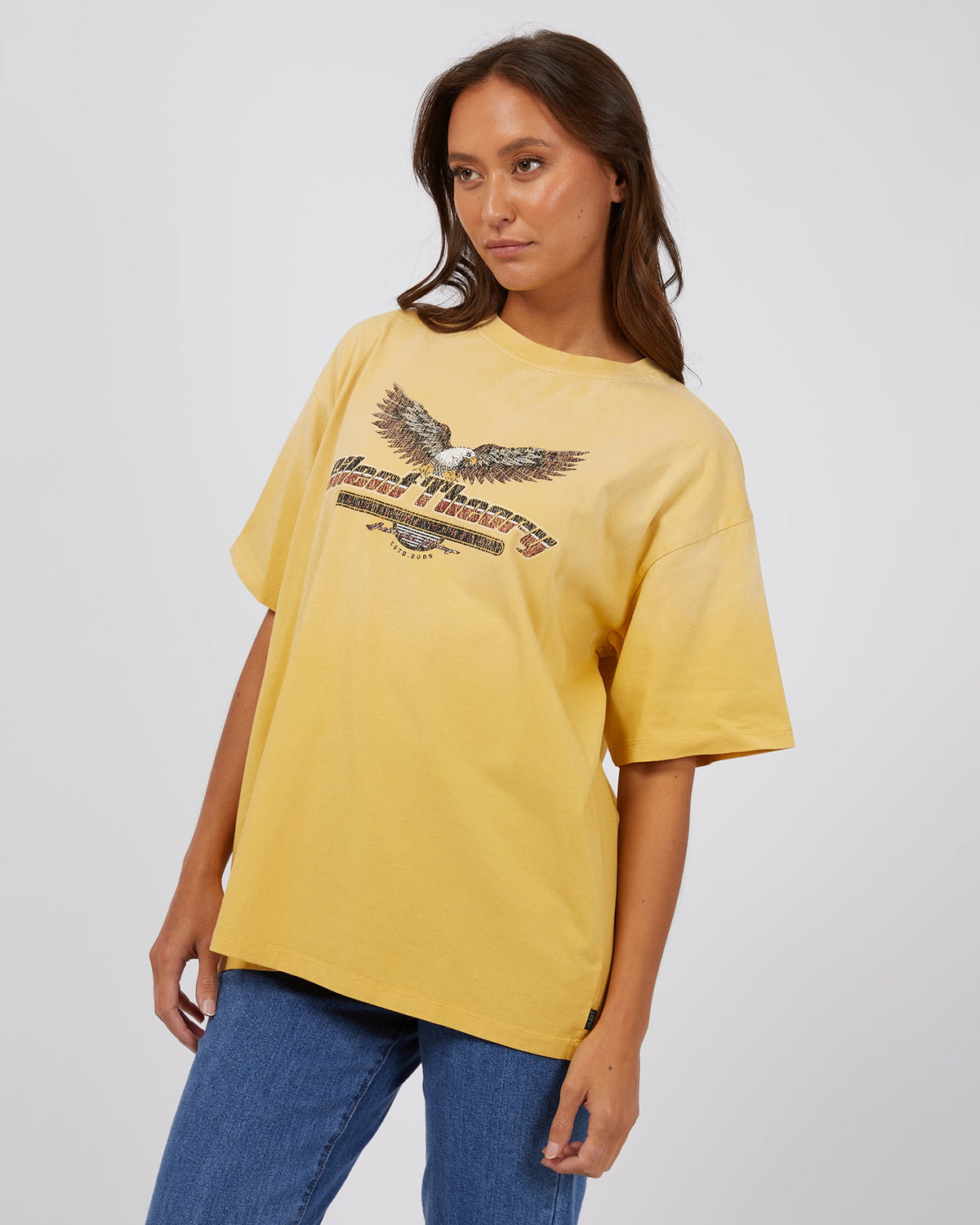 Silent Theory Ladies-Golden Tee Gold-Edge Clothing