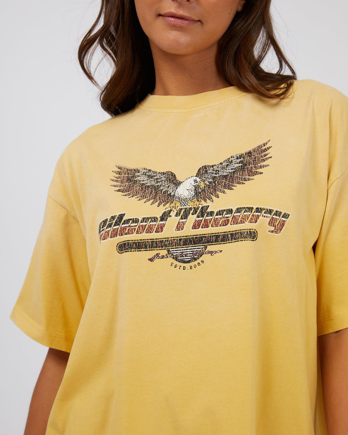 Silent Theory Ladies-Golden Tee Gold-Edge Clothing