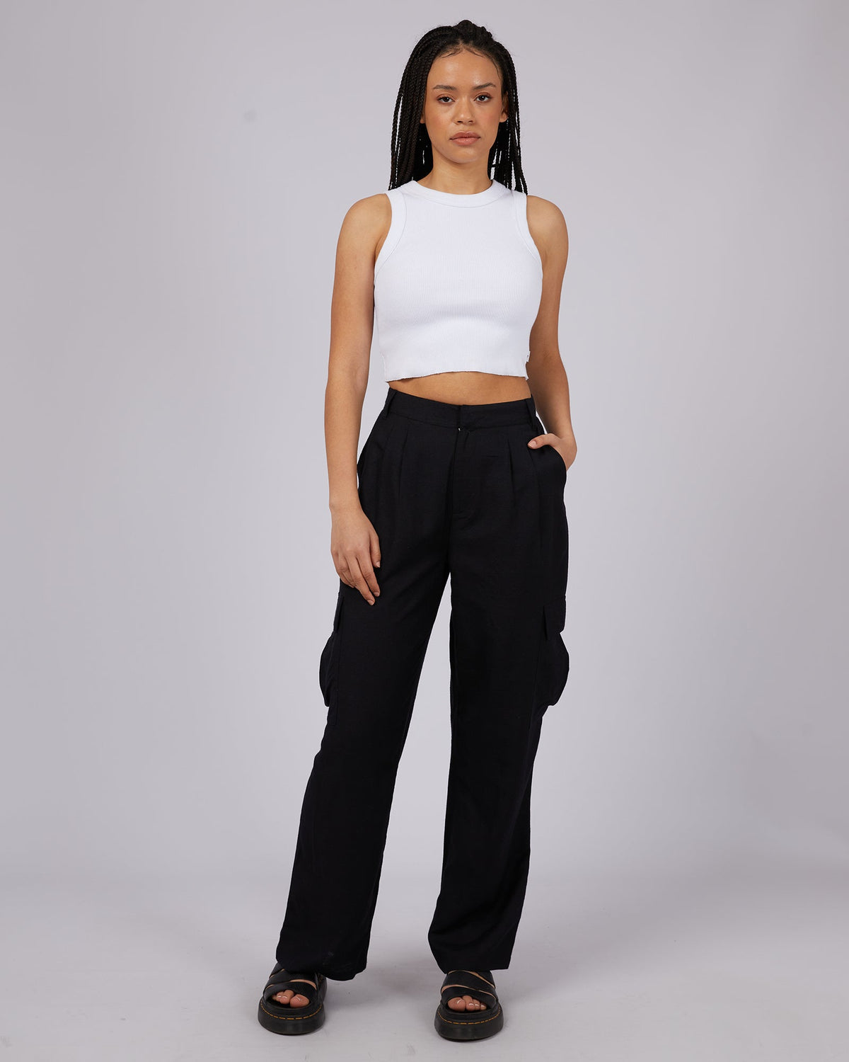 Silent Theory Ladies-Henley Pant Black-Edge Clothing