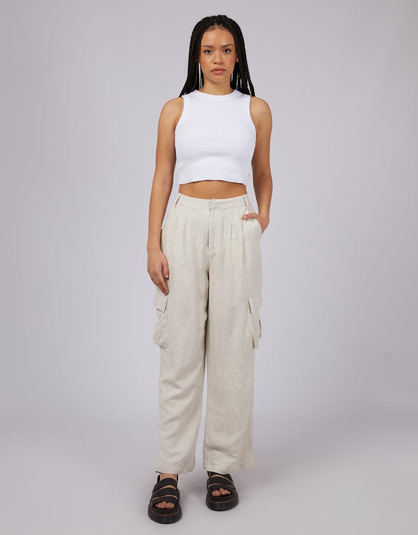 Silent Theory Ladies-Henley Pant Oatmeal-Edge Clothing