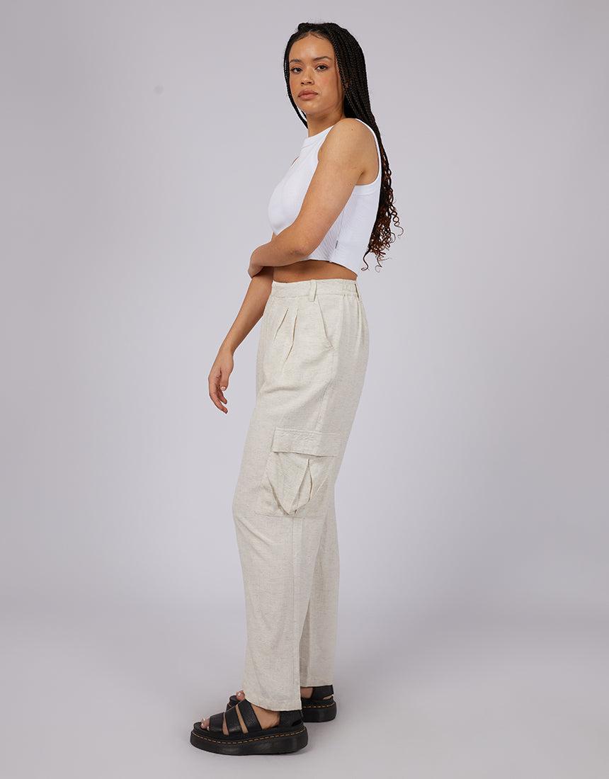 Silent Theory Ladies-Henley Pant Oatmeal-Edge Clothing