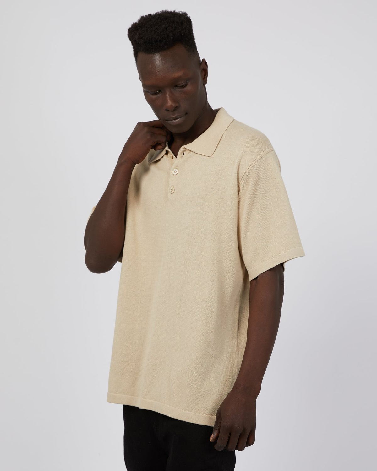 Silent Theory-Nino Polo Beige-Edge Clothing