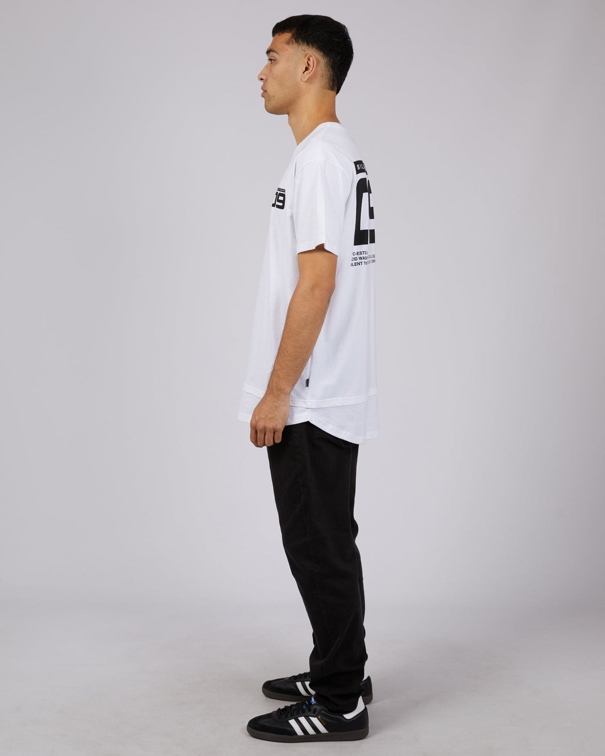 Silent Theory-Speed Scoop Tee White-Edge Clothing