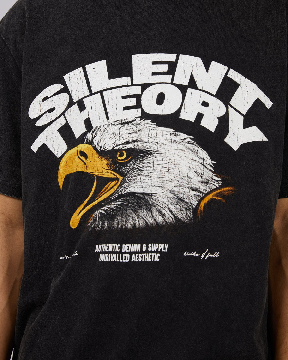 Silent Theory-Unite Tee Washed Black-Edge Clothing