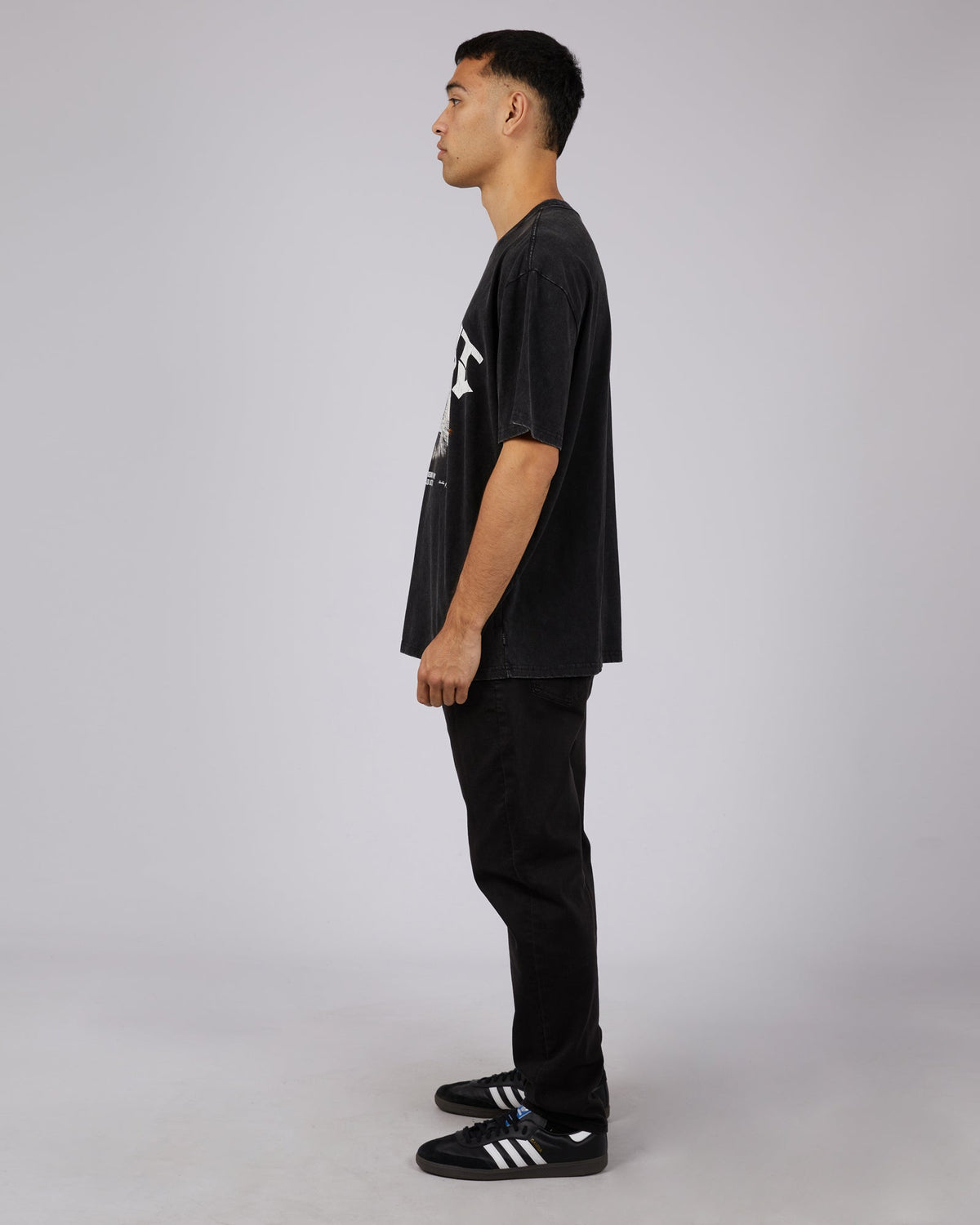 Silent Theory-Unite Tee Washed Black-Edge Clothing