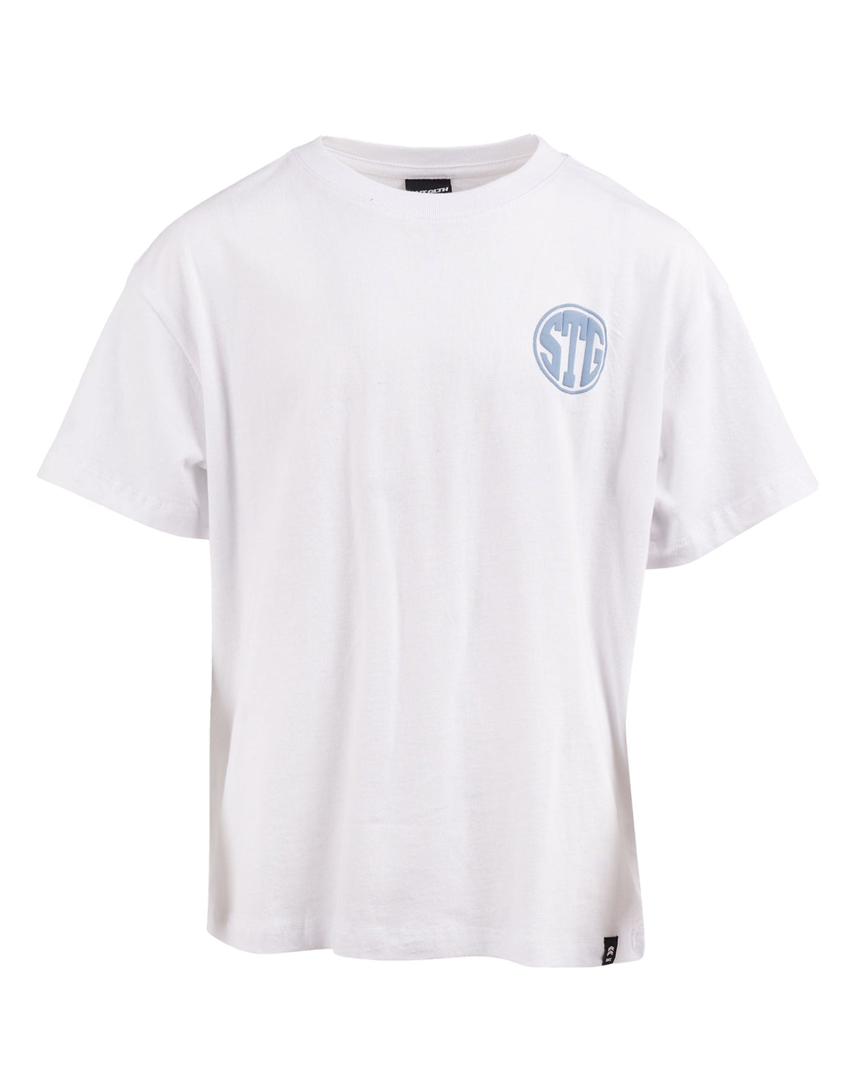 St Goliath 3-7-Kids Saint G Tee White-Edge Clothing