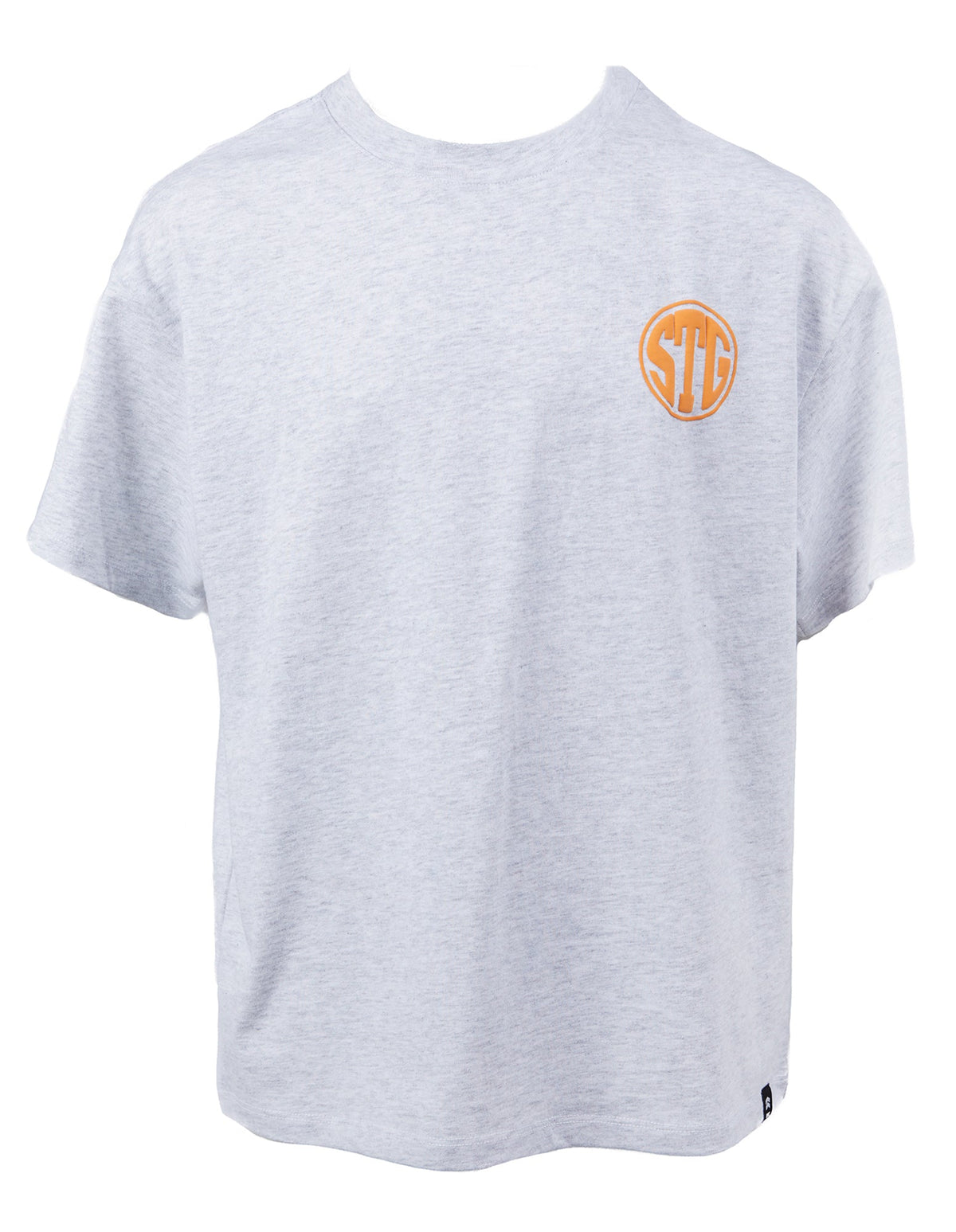 St Goliath 8-16-Teen Saint G Tee Grey Marle-Edge Clothing