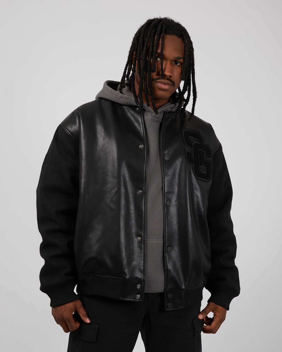 St. Goliath-Alumni Jacket Black-Edge Clothing