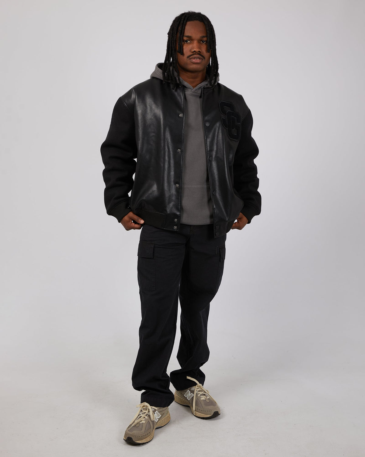 St. Goliath-Alumni Jacket Black-Edge Clothing