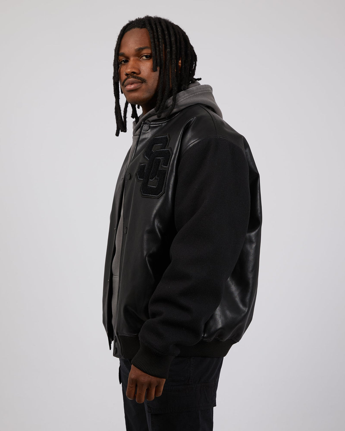 St. Goliath-Alumni Jacket Black-Edge Clothing