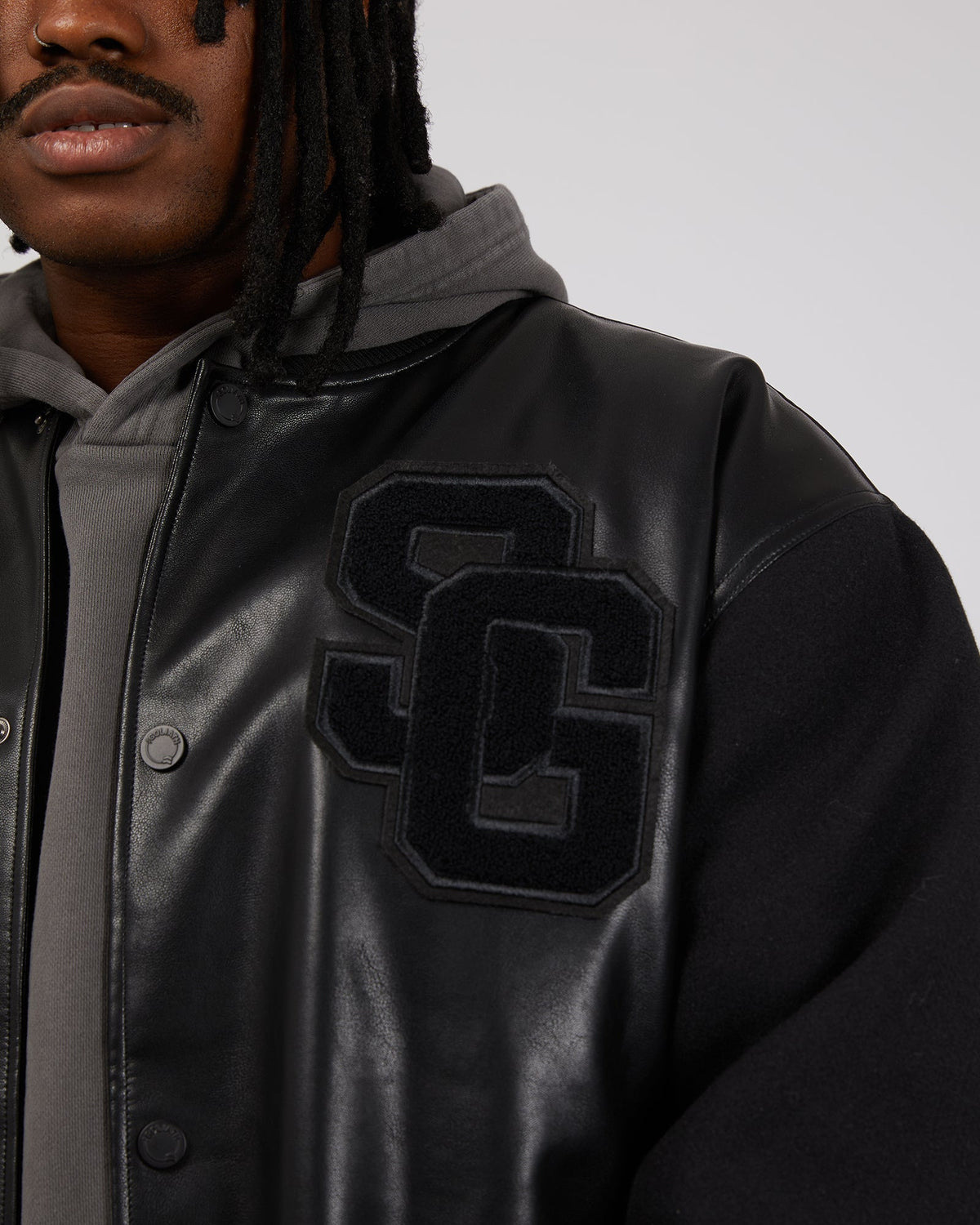 St. Goliath-Alumni Jacket Black-Edge Clothing