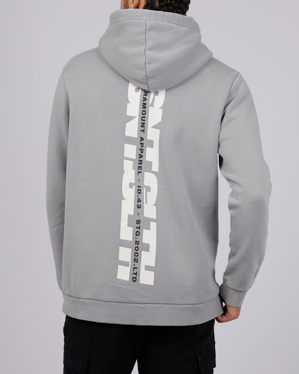 St. Goliath-Aperture Hoodie Grey-Edge Clothing