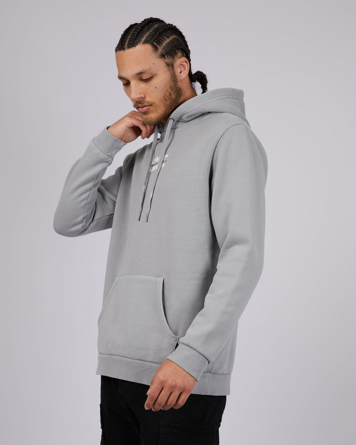 St. Goliath-Aperture Hoodie Grey-Edge Clothing