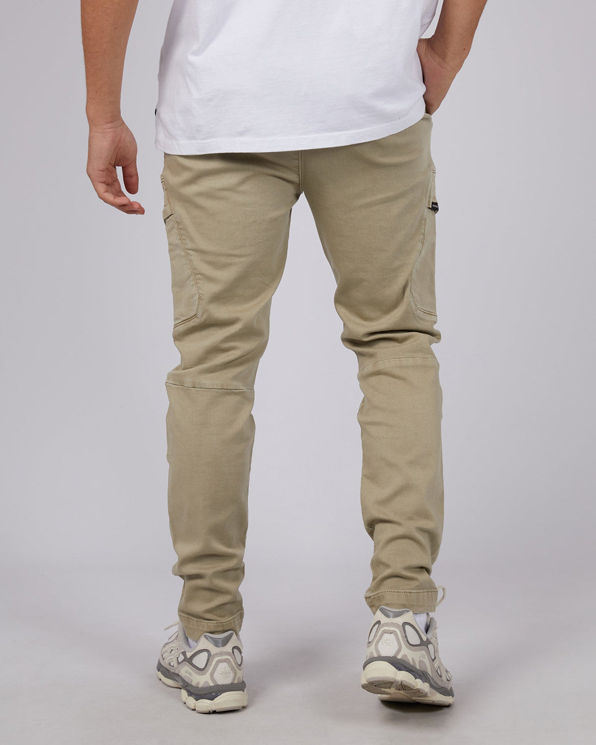 St. Goliath-Inset Cargo Pant Tan-Edge Clothing