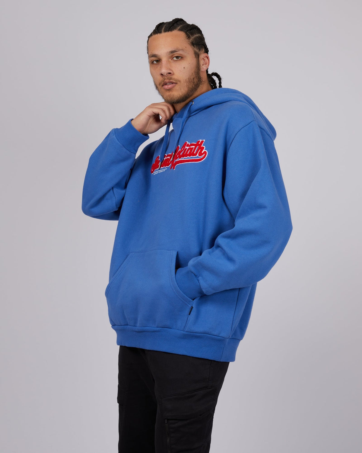 St. Goliath-Loaded Hoodie Blue-Edge Clothing