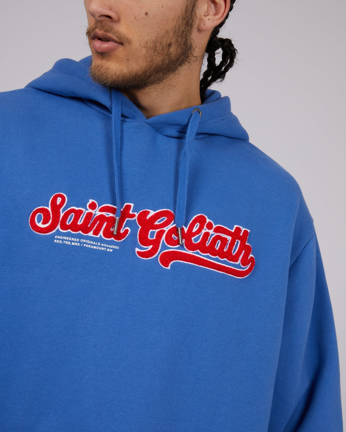 St. Goliath-Loaded Hoodie Blue-Edge Clothing