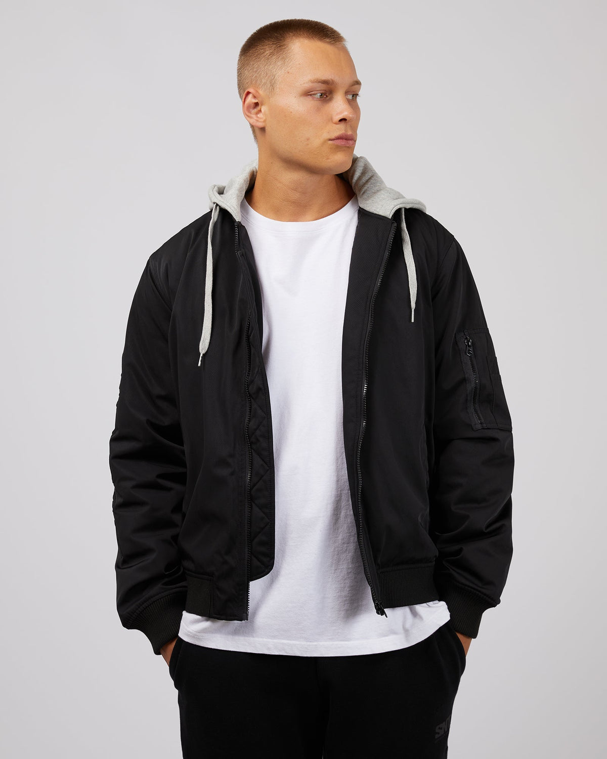 St. Goliath-Lonsdale Bomber Black-Edge Clothing