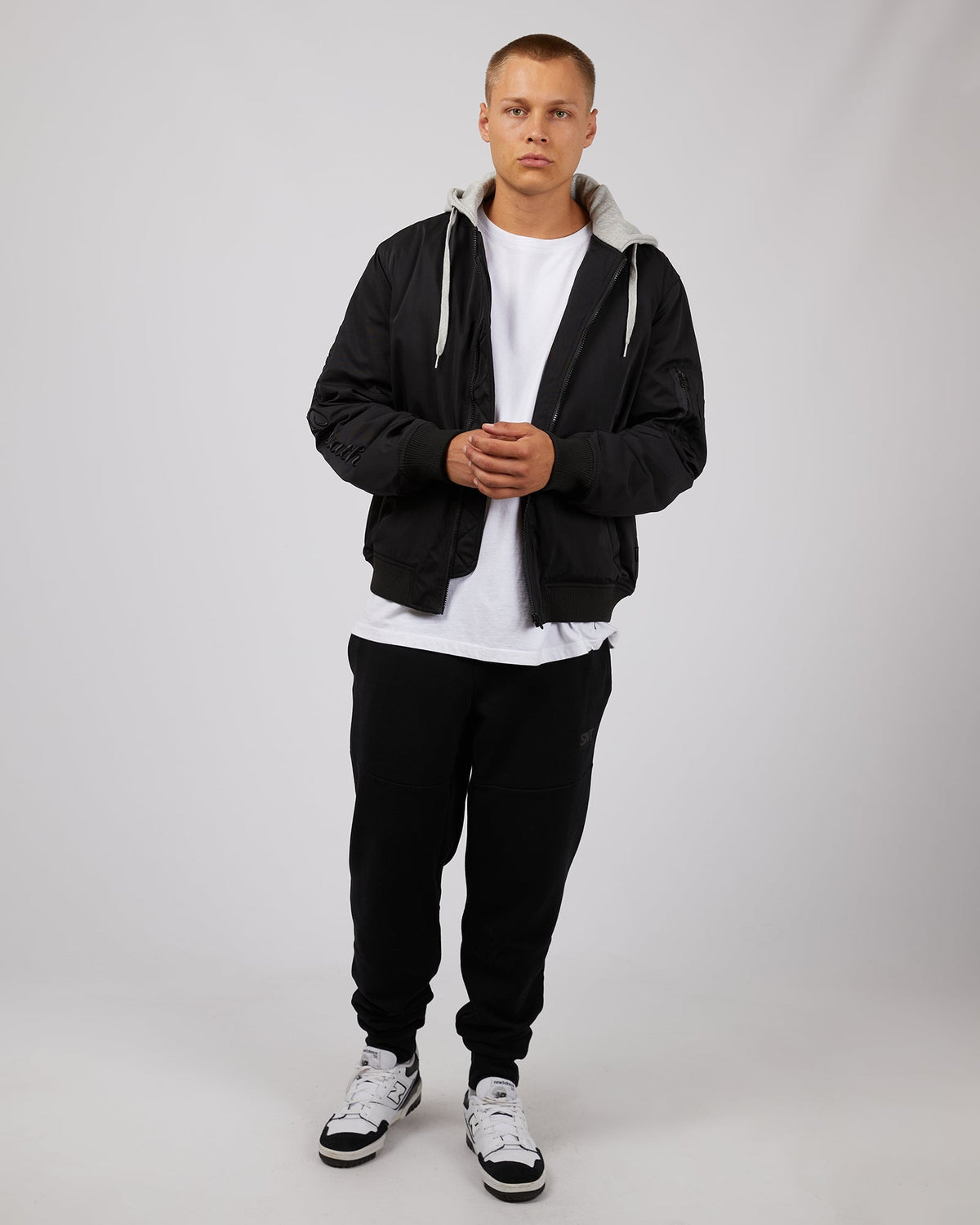 St. Goliath-Lonsdale Bomber Black-Edge Clothing