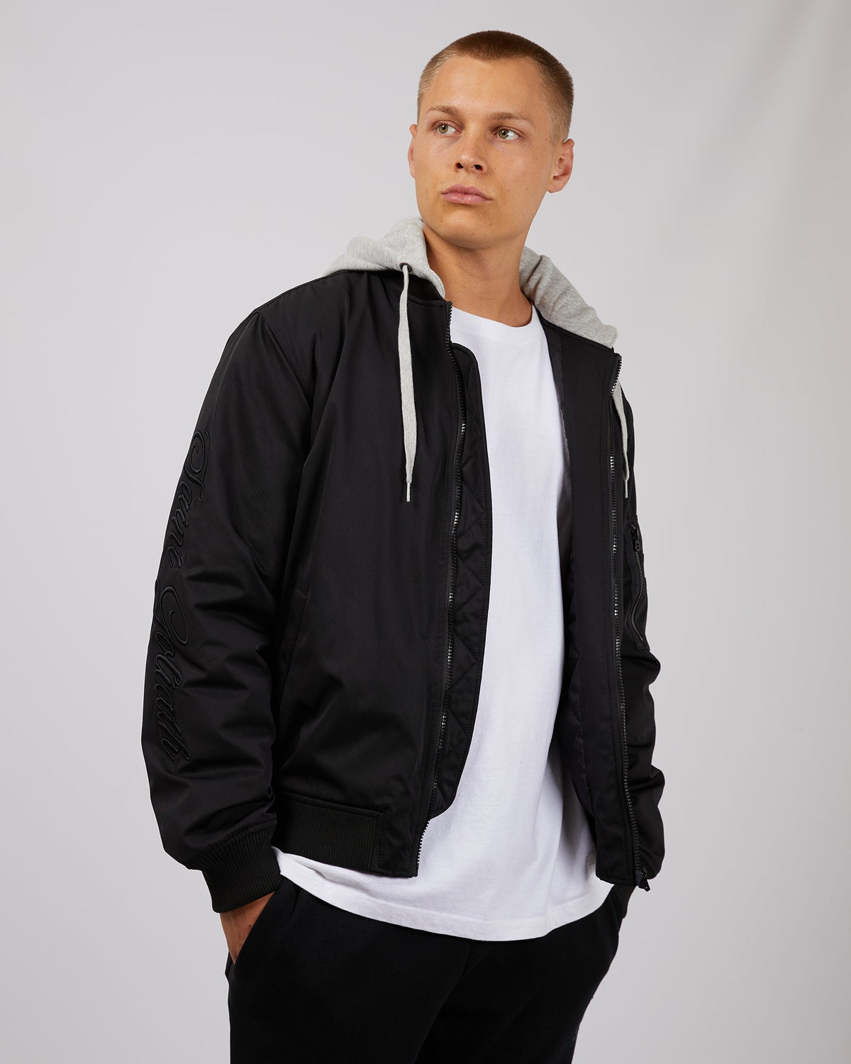 St. Goliath-Lonsdale Bomber Black-Edge Clothing