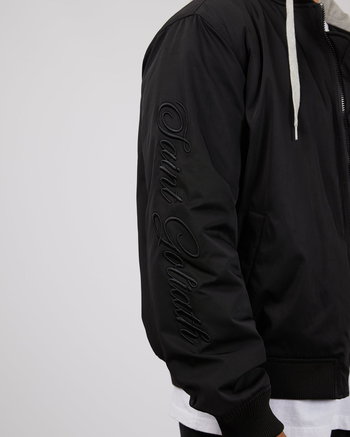 St. Goliath-Lonsdale Bomber Black-Edge Clothing