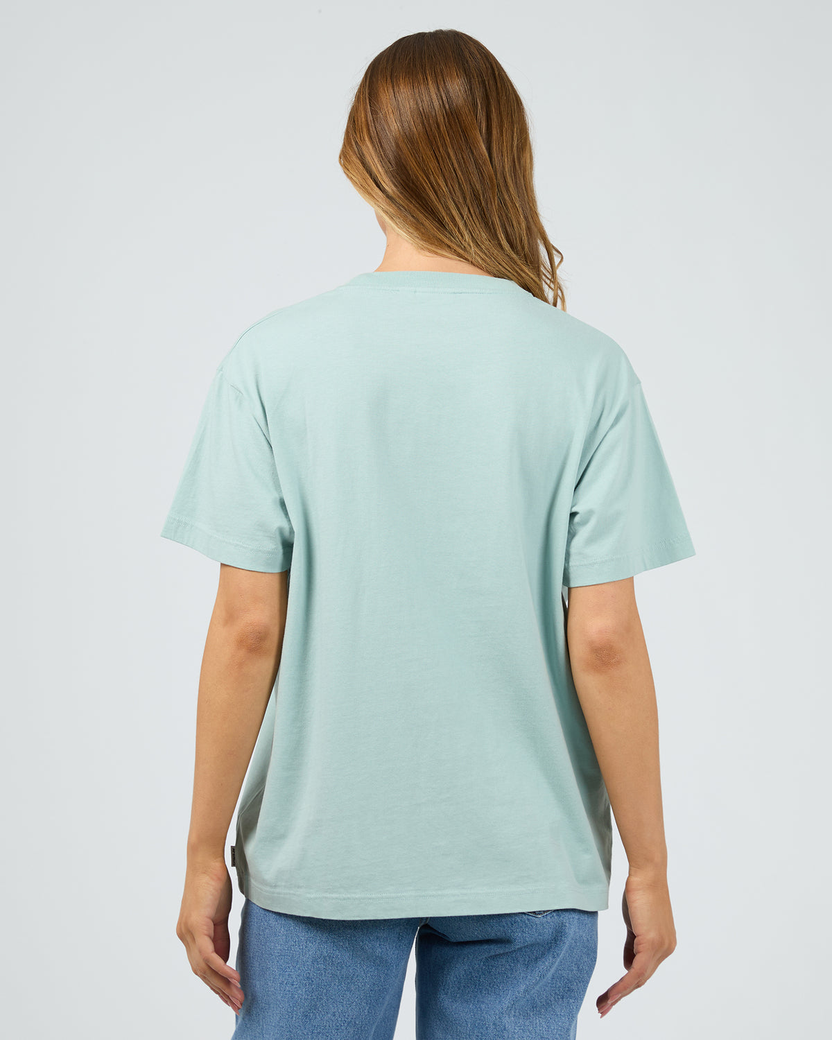 Sacred Oversized Tee Ether Blue