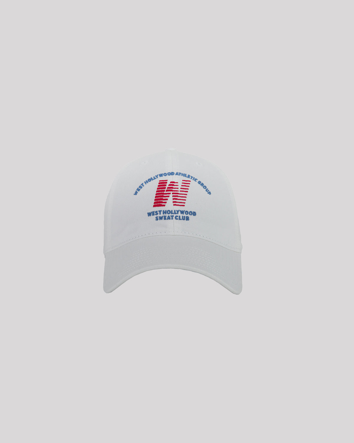 West Hollywood Sweat Club Ball Park Cap White