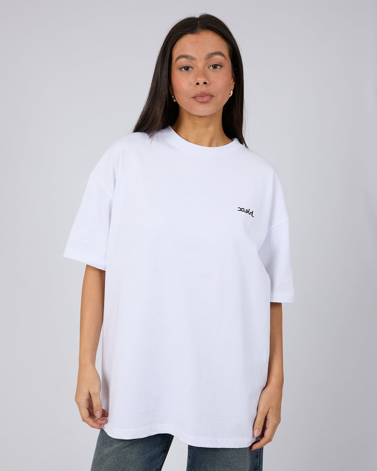 Snake Relaxed Tee White