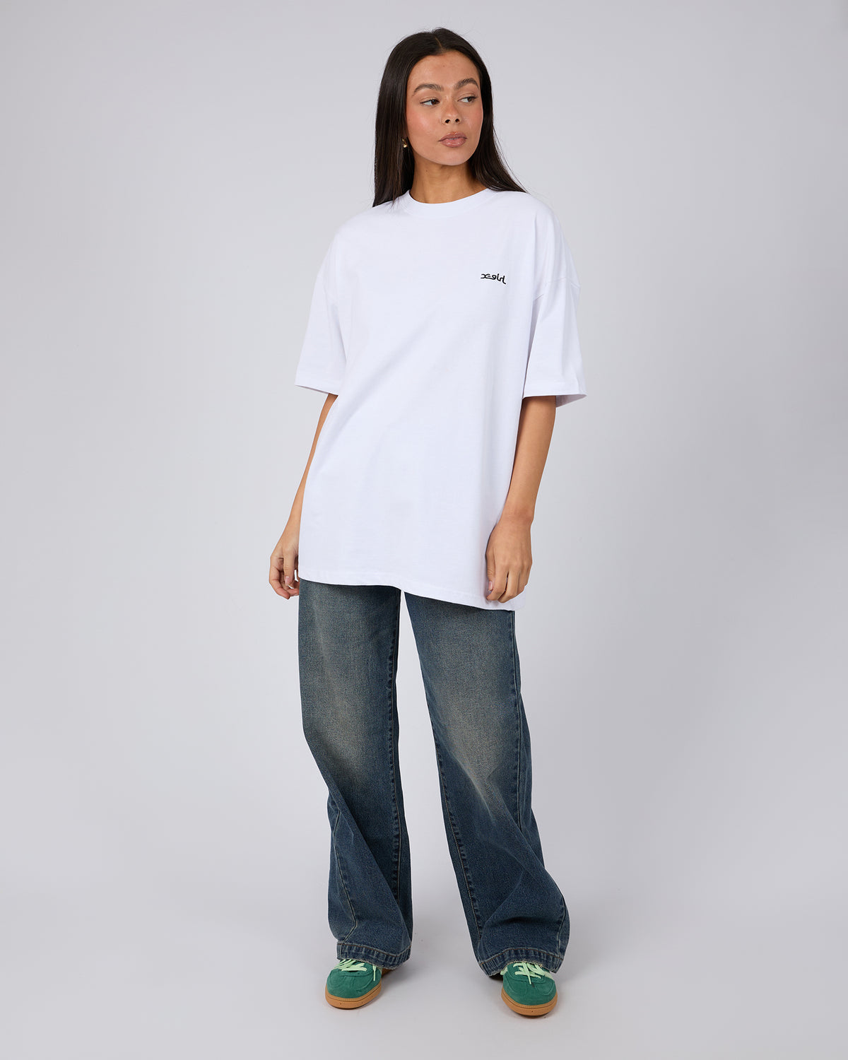 Snake Relaxed Tee White