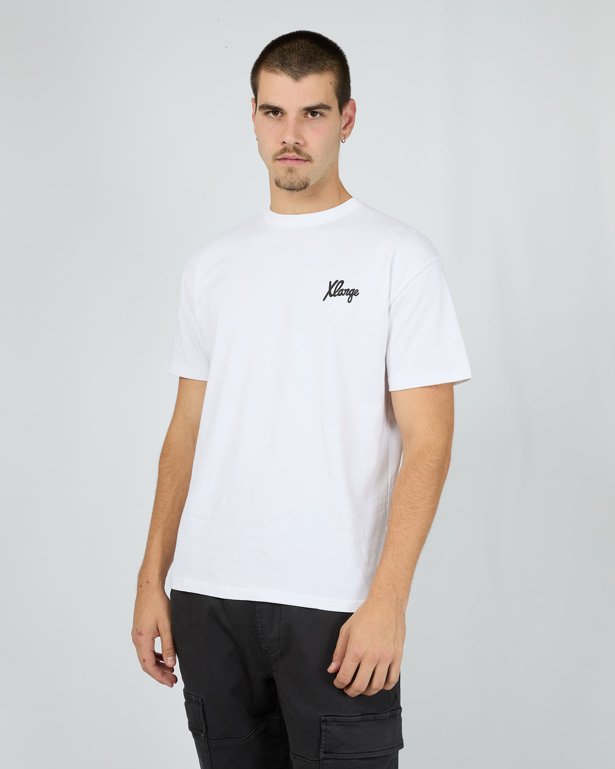 Folded Crown Tee White