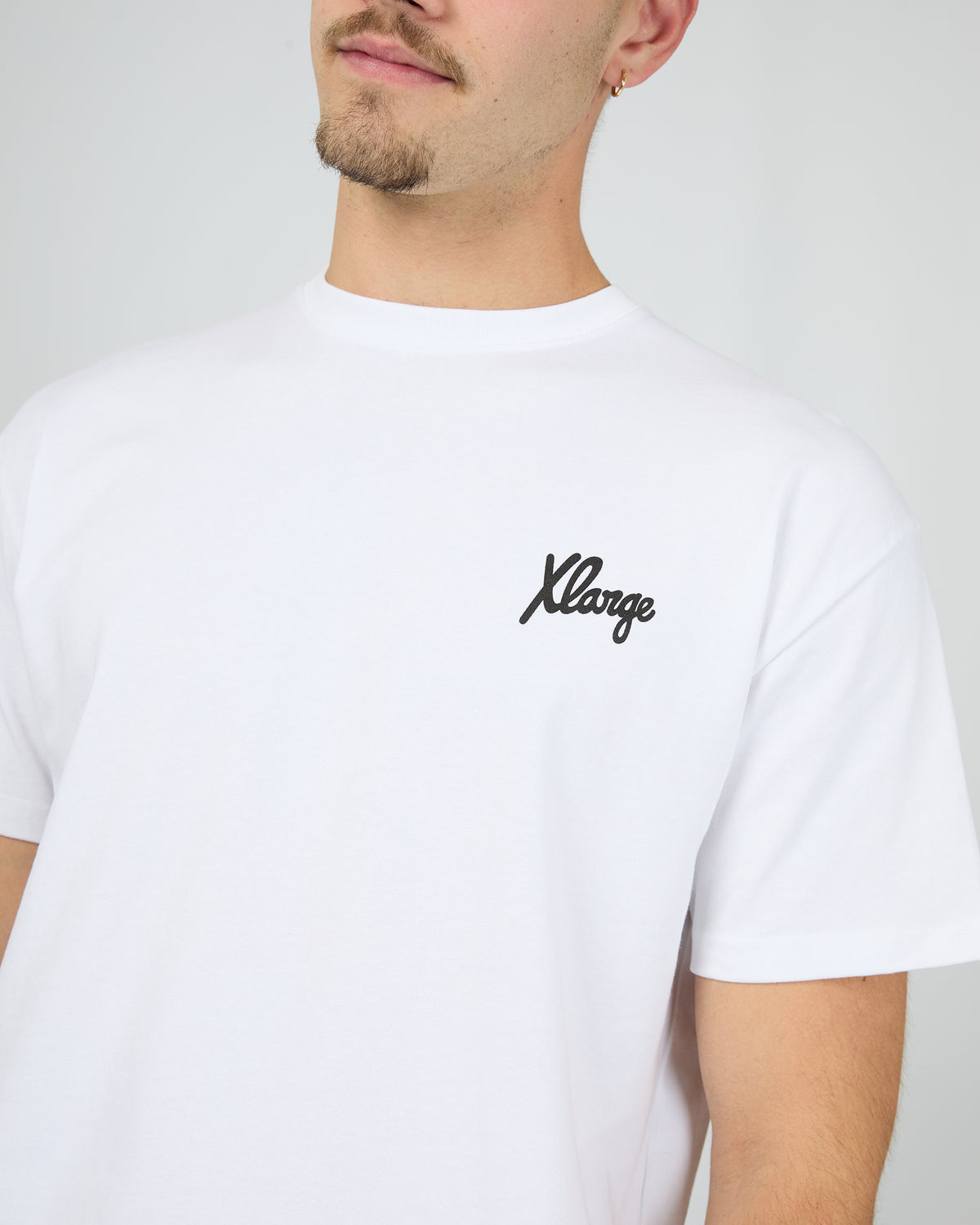 Folded Crown Tee White